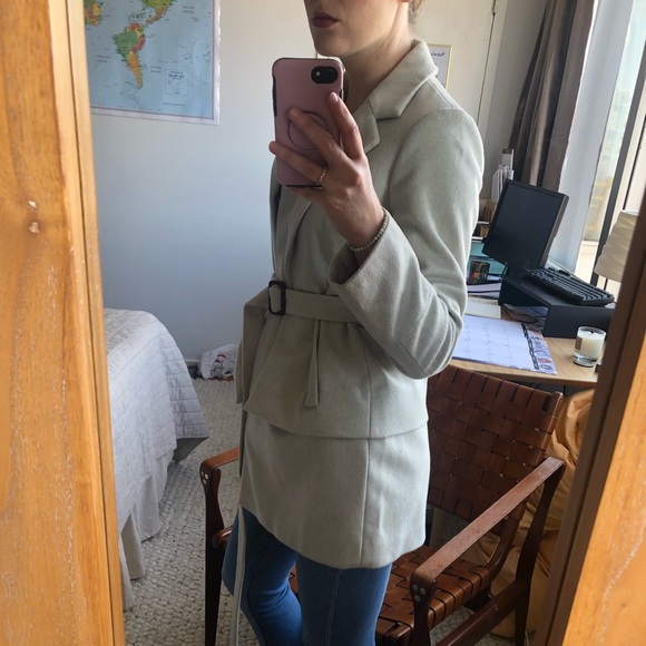 J Crew by Nello Gori belted peacoat - Picture 8 of 8